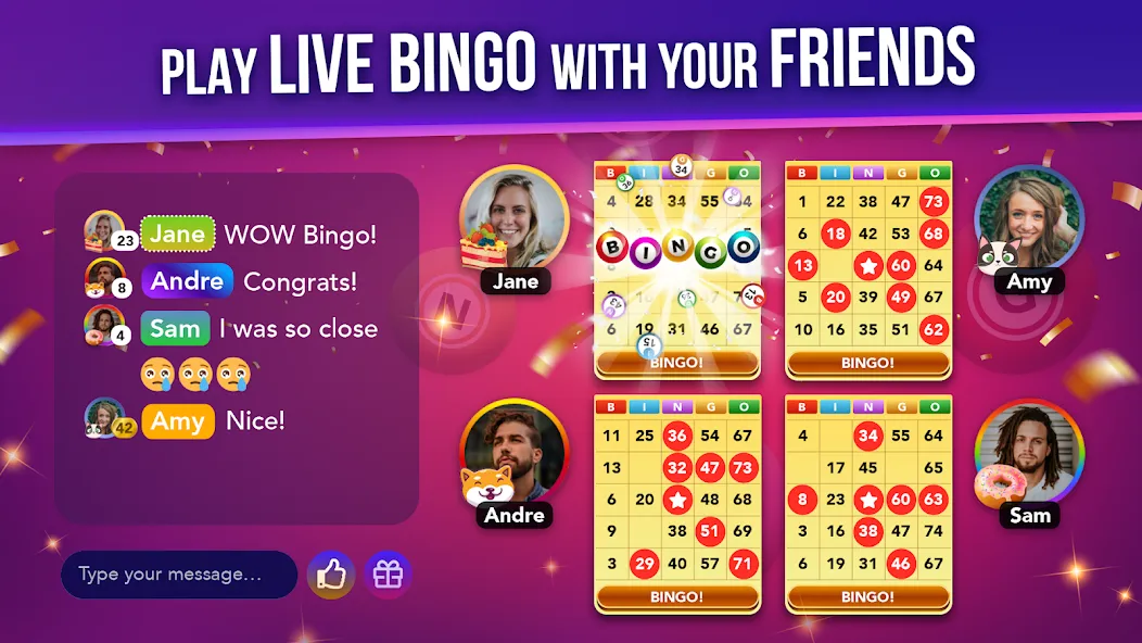 Взломанная Live Play Bingo: Real Hosts (Лайв Плей Бинго)  [МОД Меню] — полная версия apk на Андроид screen 5