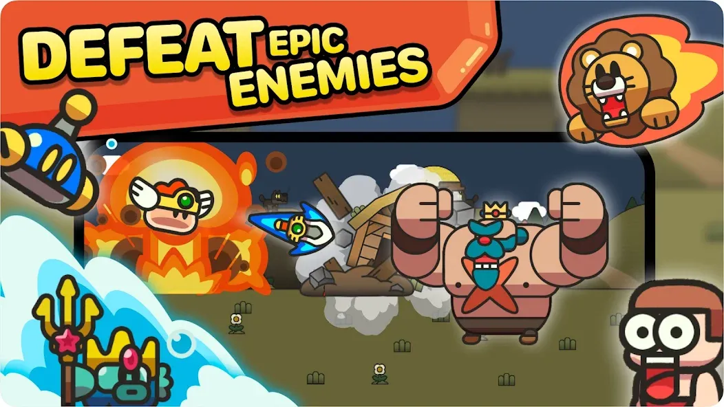 Взлом Legend of Slime: Idle RPG War (Легенда о слизи)  [МОД Mega Pack] — полная версия apk на Андроид screen 3