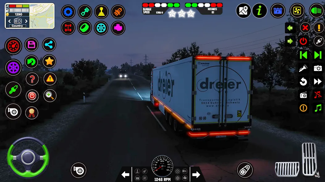 Взлом City Truck Simulator 2023  [МОД Бесконечные монеты] — стабильная версия apk на Андроид screen 3