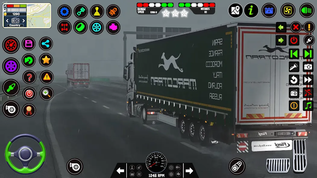 Взлом City Truck Simulator 2023  [МОД Бесконечные монеты] — стабильная версия apk на Андроид screen 5