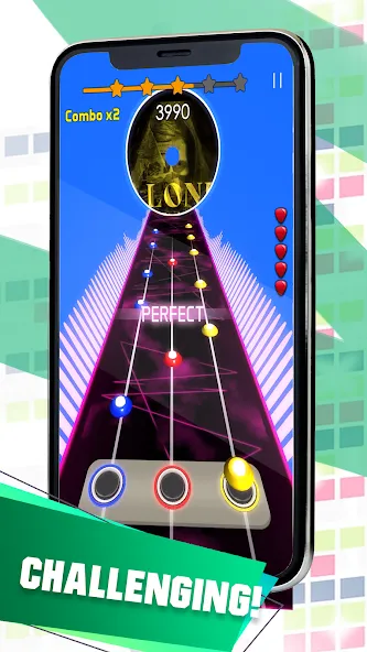 Взлом Guitarist 2: Guitar Music Game (Гитарист про)  [МОД Mega Pack] — последняя версия apk на Андроид screen 3