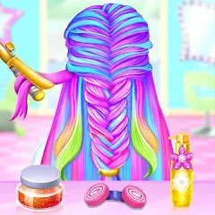 Braided Hair Salon Girls Games