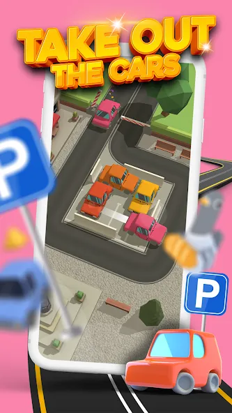 Взлом Parking Jam 3D (Парковочный затор 3D)  [МОД Много денег] — полная версия apk на Андроид screen 1