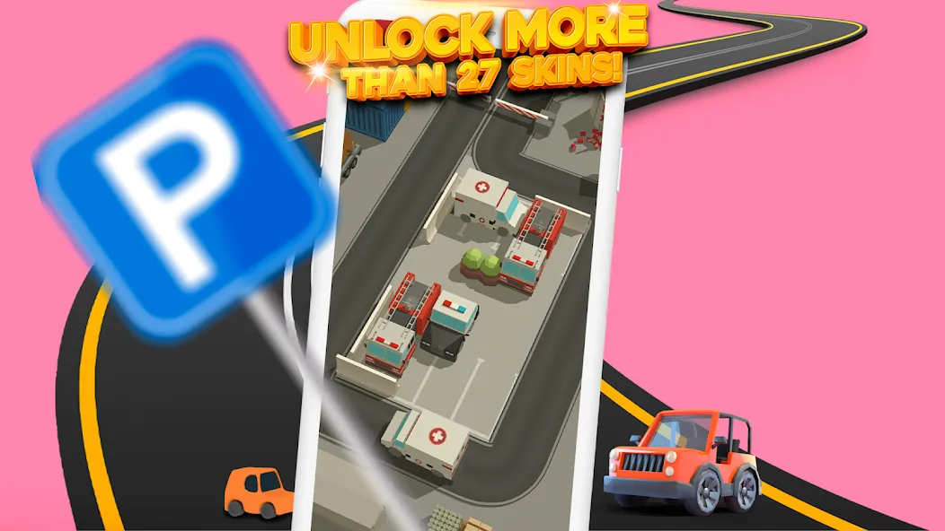 Взлом Parking Jam 3D (Парковочный затор 3D)  [МОД Много денег] — полная версия apk на Андроид screen 3