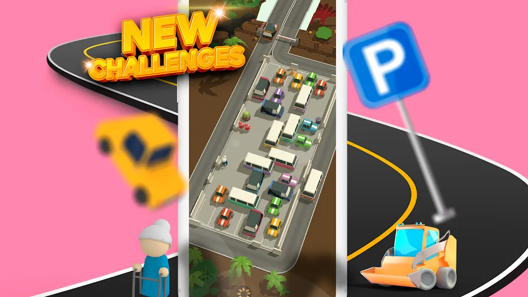 Взлом Parking Jam 3D (Парковочный затор 3D)  [МОД Много денег] — полная версия apk на Андроид screen 4