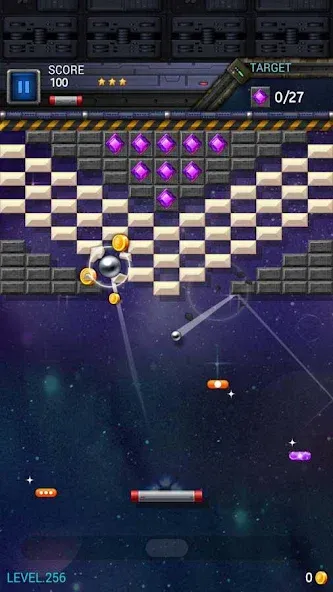 Скачать взлом Brick Breaker Star: Space King  [МОД Много денег] — последняя версия apk на Андроид screen 5