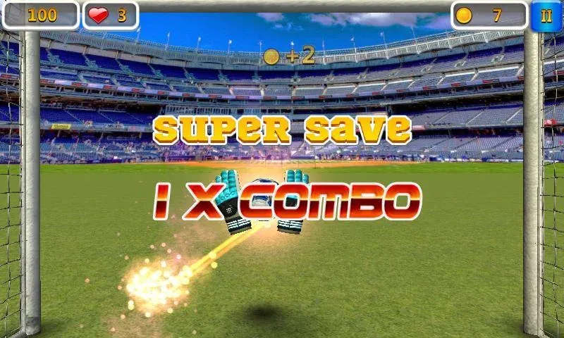 Взломанная Super Goalkeeper — Soccer Game (упер Вратарь)  [МОД Бесконечные деньги] — полная версия apk на Андроид screen 1