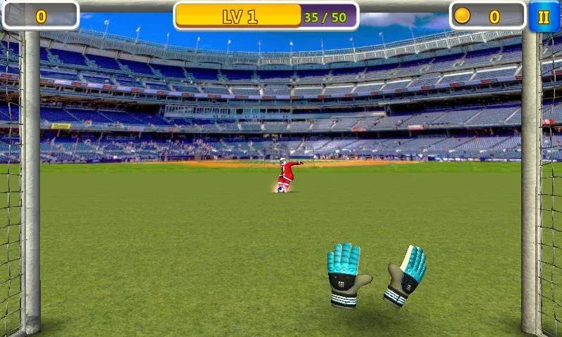 Взломанная Super Goalkeeper — Soccer Game (упер Вратарь)  [МОД Бесконечные деньги] — полная версия apk на Андроид screen 3