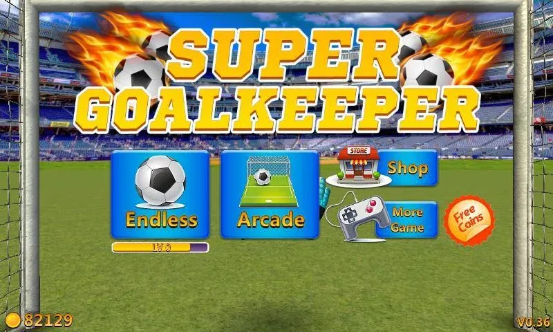 Взломанная Super Goalkeeper — Soccer Game (упер Вратарь)  [МОД Бесконечные деньги] — полная версия apk на Андроид screen 5