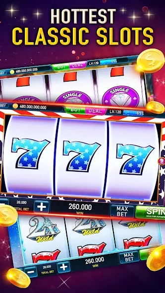 Скачать взломанную Slots Cash:Vegas Slot Machines (Слотс Кэш)  [МОД Mega Pack] — последняя версия apk на Андроид screen 4