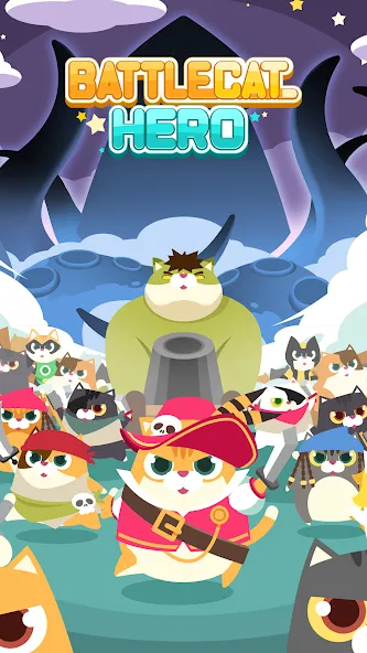 Взлом Battle Cat Hero (Баттл Кэт Герой)  [МОД Все открыто] — полная версия apk на Андроид screen 1