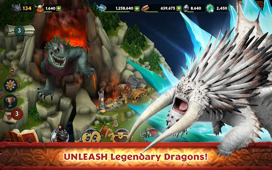 Взломанная Dragons: Rise of Berk (Драгонс)  [МОД Много монет] — полная версия apk на Андроид screen 5