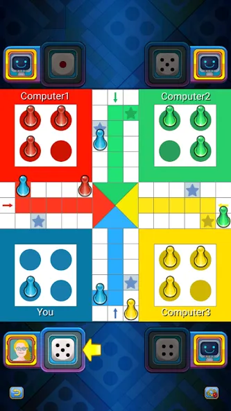 Скачать взломанную Ludo Master™ — Ludo Board Game (Лудо Мастер)  [МОД Unlocked] — полная версия apk на Андроид screen 2