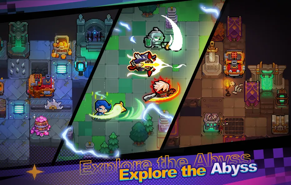 Скачать взломанную Abyss & War — Adventure, Arena  [МОД Много денег] — последняя версия apk на Андроид screen 3