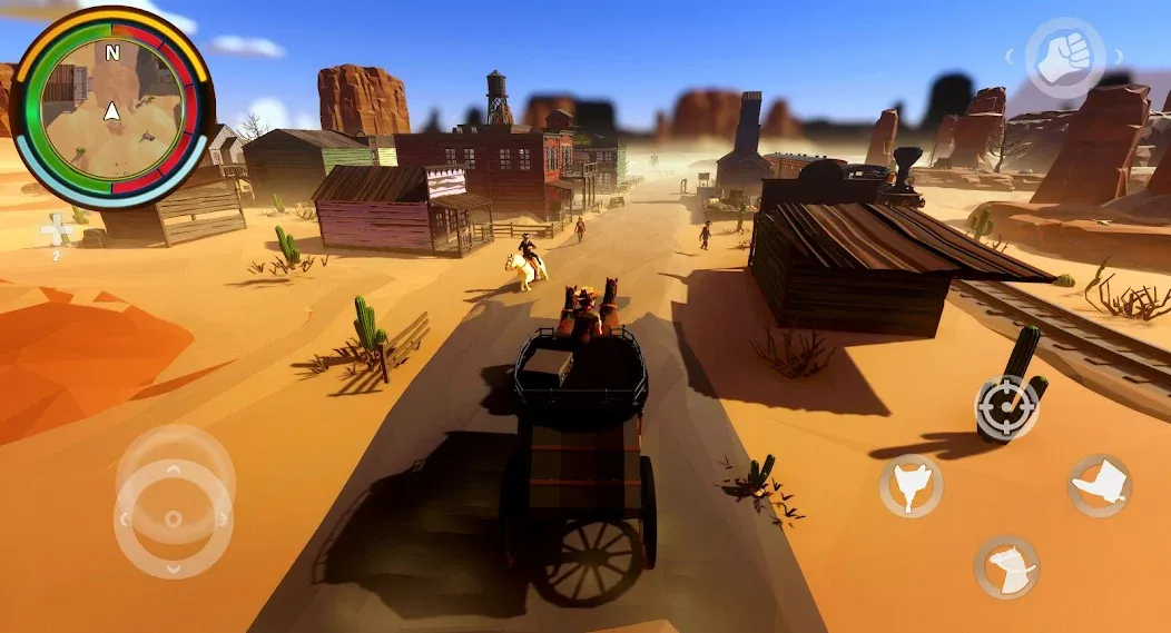 Взлом West Cowboy Western Polygon  [МОД Unlocked] — стабильная версия apk на Андроид screen 4