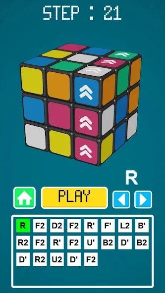 Взломанная Magic Cube Solver  [МОД Меню] — полная версия apk на Андроид screen 3