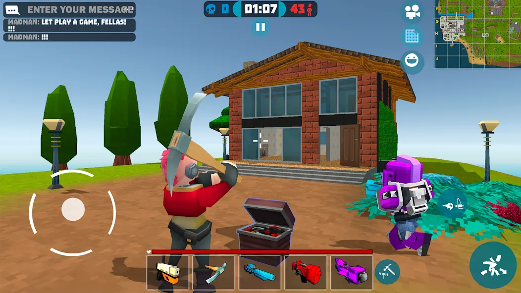 Скачать взлом Mad GunS online shooting games (Мад Ганс)  [МОД Unlimited Money] — последняя версия apk на Андроид screen 1