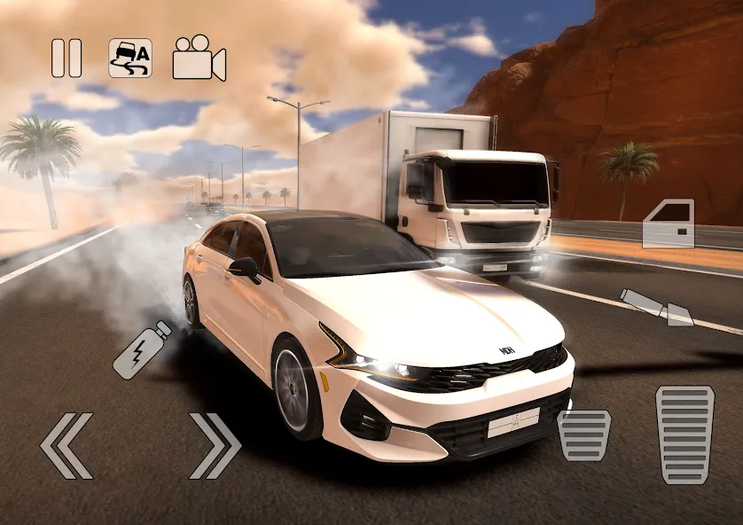 Взлом Highway Drifter (Хайвей Дрифтер)  [МОД Меню] — стабильная версия apk на Андроид screen 3