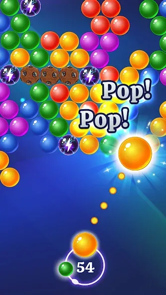 Взломанная Bubble Shooter Games  [МОД Бесконечные монеты] — полная версия apk на Андроид screen 4