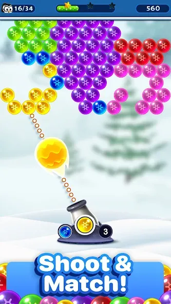 Взлом Bubble Pop Games: Shooter Cash  [МОД Бесконечные монеты] — последняя версия apk на Андроид screen 3