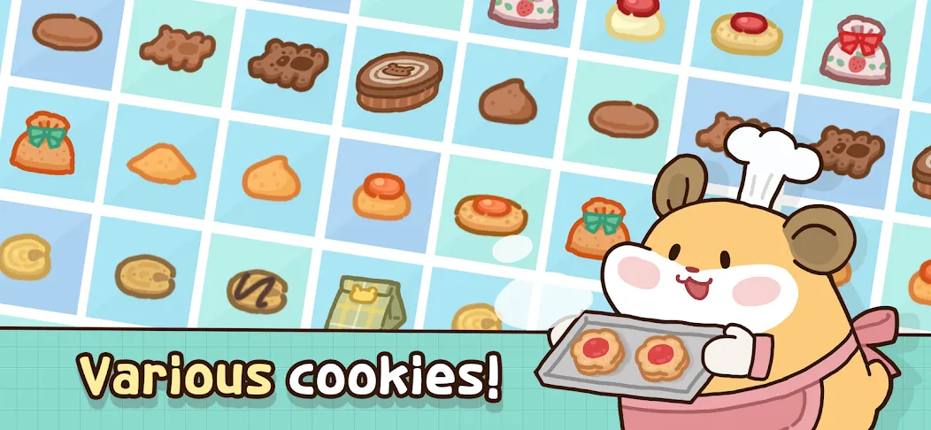 Взлом Hamster Cookie Factory  [МОД Menu] — последняя версия apk на Андроид screen 2