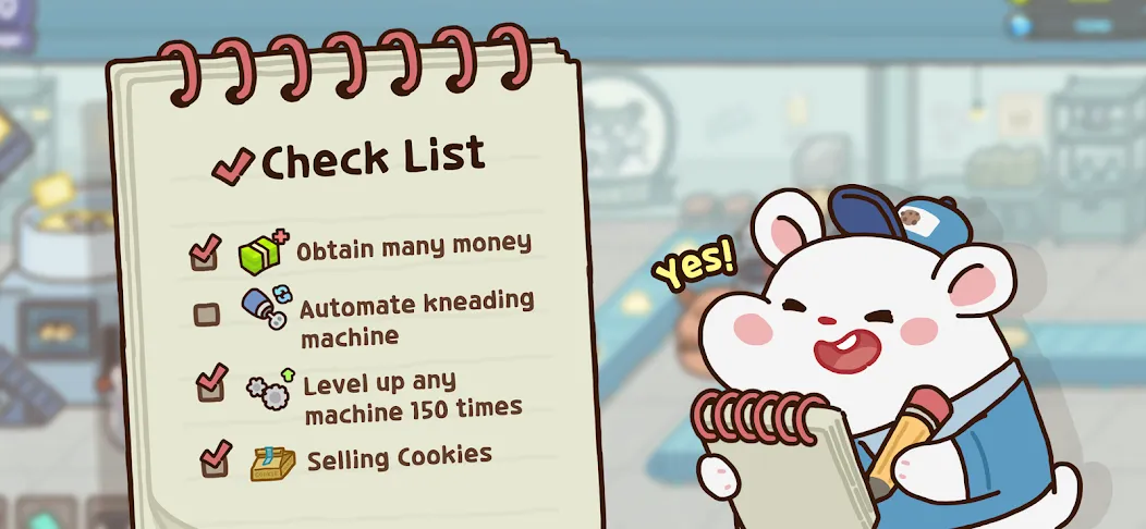 Взлом Hamster Cookie Factory  [МОД Menu] — последняя версия apk на Андроид screen 3