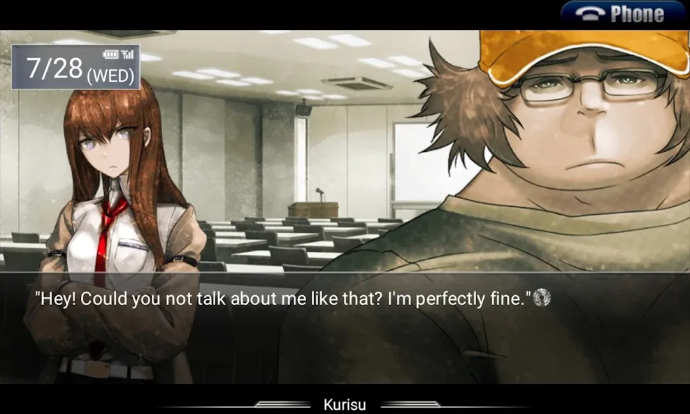 Взломанная STEINS;GATE  [МОД Меню] — последняя версия apk на Андроид screen 3