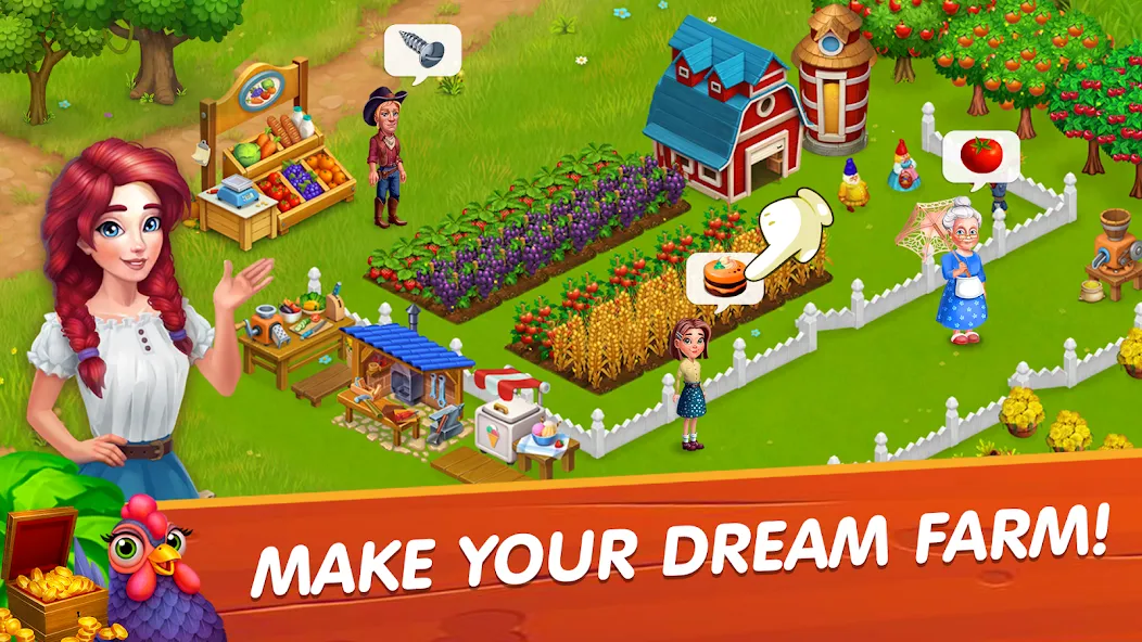 Взломанная Farm Bay (ФармБей)  [МОД Бесконечные монеты] — полная версия apk на Андроид screen 3