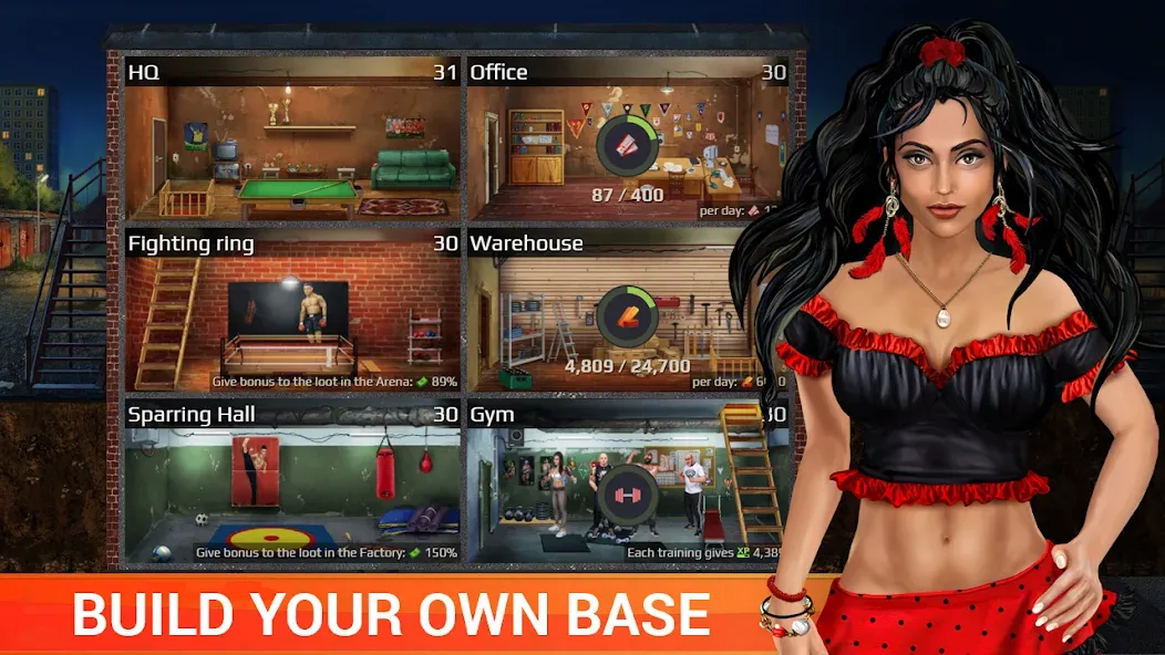 Взлом Gang Wars (Фанварс)  [МОД Menu] — стабильная версия apk на Андроид screen 3