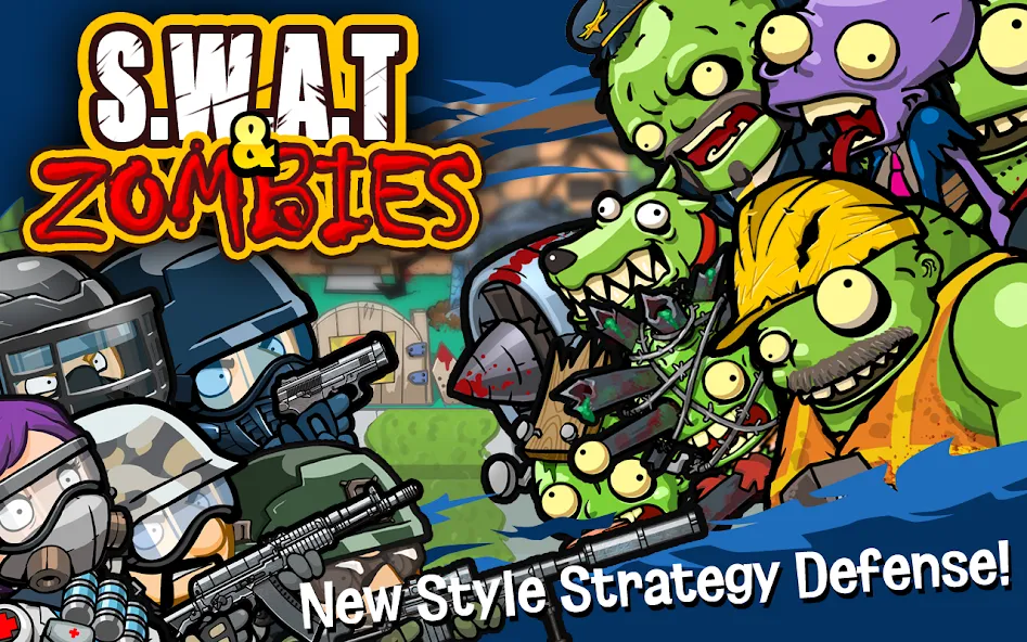 Взломанная SWAT and Zombies Season 2 (СВАТ)  [МОД Бесконечные деньги] — последняя версия apk на Андроид screen 1