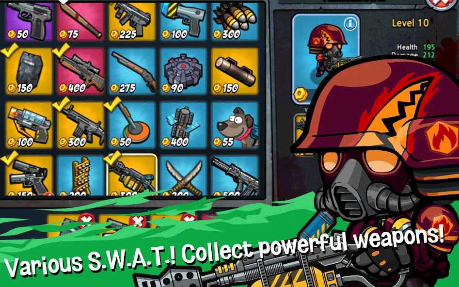 Взломанная SWAT and Zombies Season 2 (СВАТ)  [МОД Бесконечные деньги] — последняя версия apk на Андроид screen 2