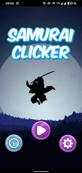 Взломанная Samurai Clicker (Самурай Кликер)  [МОД Много денег] — стабильная версия apk на Андроид screen 1