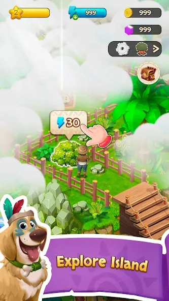 Скачать взломанную Island Adventure Jungle  Blast (Марбл Пазл)  [МОД Unlimited Money] — полная версия apk на Андроид screen 4