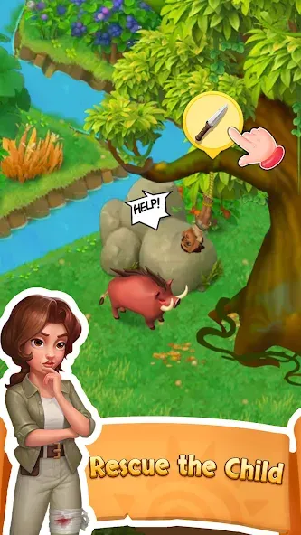 Скачать взломанную Island Adventure Jungle  Blast (Марбл Пазл)  [МОД Unlimited Money] — полная версия apk на Андроид screen 5