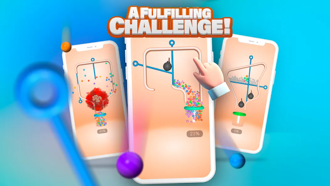 Взломанная Pull the Pin (Пул зе пин)  [МОД Меню] — последняя версия apk на Андроид screen 4