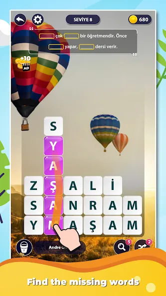 Взлом Word Surf: Inspire (Ворд Серф)  [МОД Много монет] — стабильная версия apk на Андроид screen 1