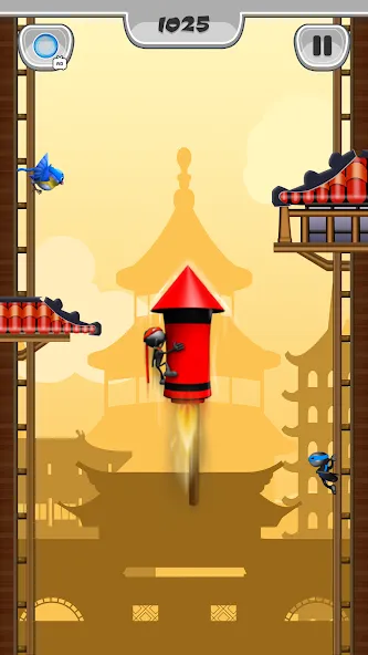 Скачать взлом NinJump — Deluxe Run (Ниндзя Лазеры)  [МОД Unlocked] — полная версия apk на Андроид screen 2