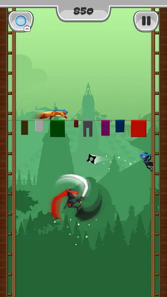 Скачать взлом NinJump — Deluxe Run (Ниндзя Лазеры)  [МОД Unlocked] — полная версия apk на Андроид screen 5