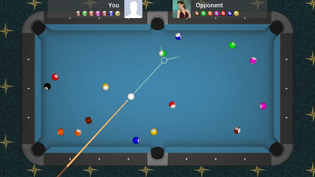 Скачать взлом Pool Online — 8 Ball, 9 Ball (Пул Онлайн)  [МОД Все открыто] — стабильная версия apk на Андроид screen 1