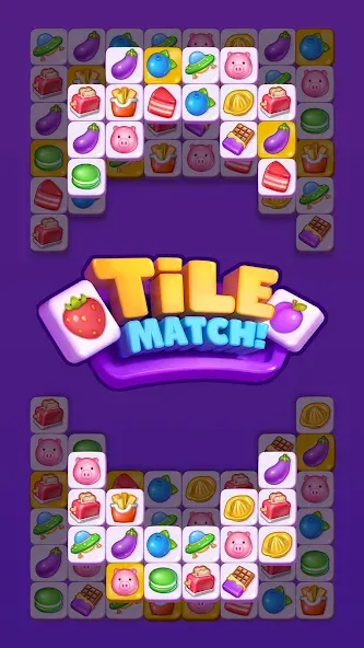 Скачать взлом Tile Match — Matching Game (Тайл Матч)  [МОД Бесконечные деньги] — полная версия apk на Андроид screen 5