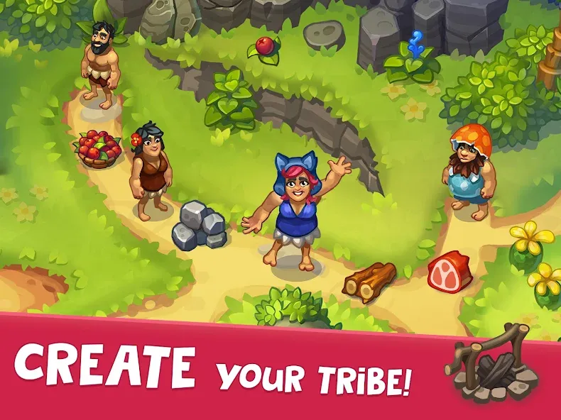 Взломанная Tribe Dash — Time management (Трайб Дэш)  [МОД Меню] — стабильная версия apk на Андроид screen 4