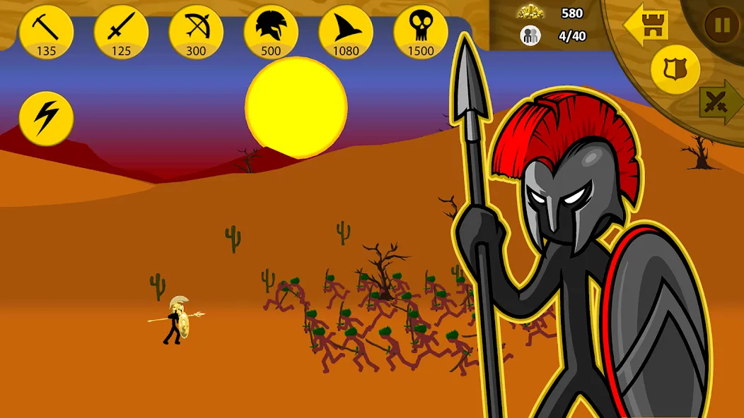 Взломанная Stick War: Legacy (Стик Вар)  [МОД Меню] — полная версия apk на Андроид screen 1