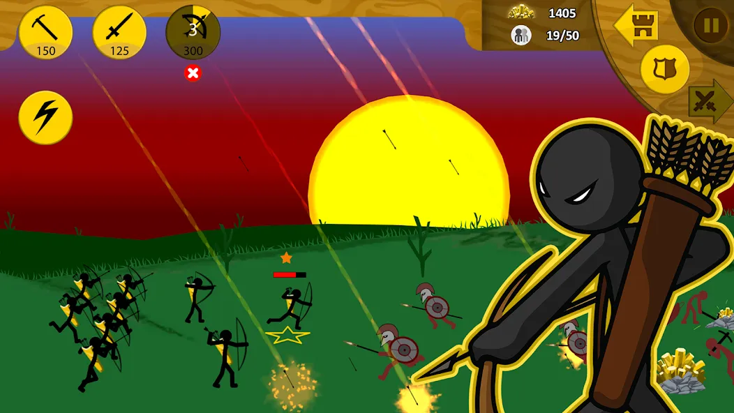 Взломанная Stick War: Legacy (Стик Вар)  [МОД Меню] — полная версия apk на Андроид screen 3