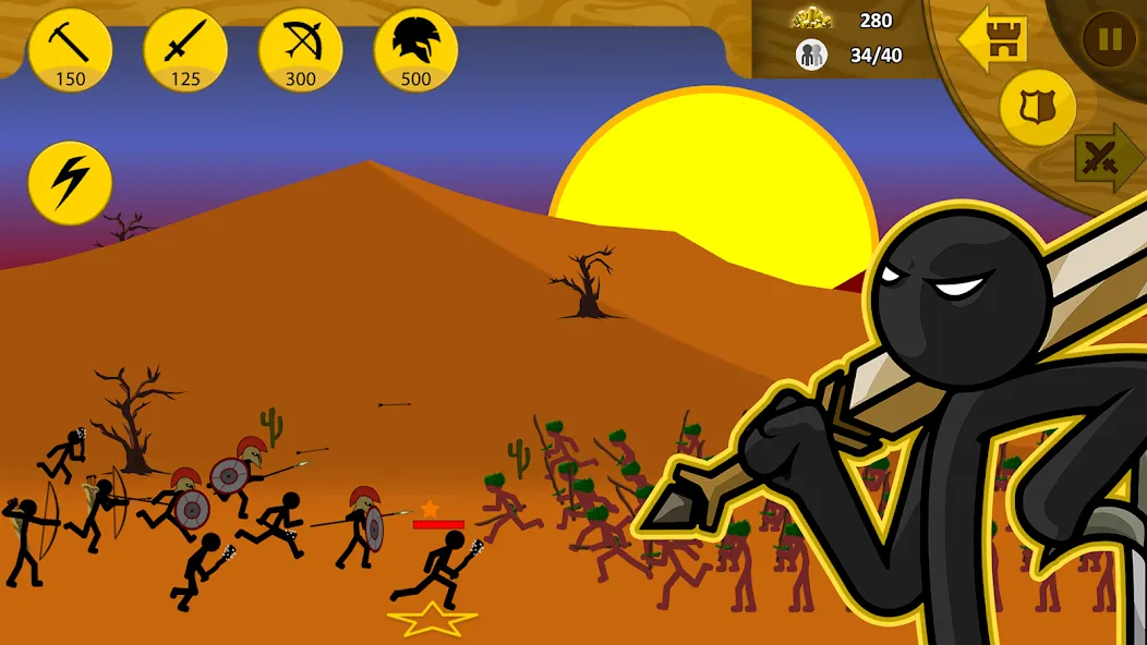 Взломанная Stick War: Legacy (Стик Вар)  [МОД Меню] — полная версия apk на Андроид screen 4