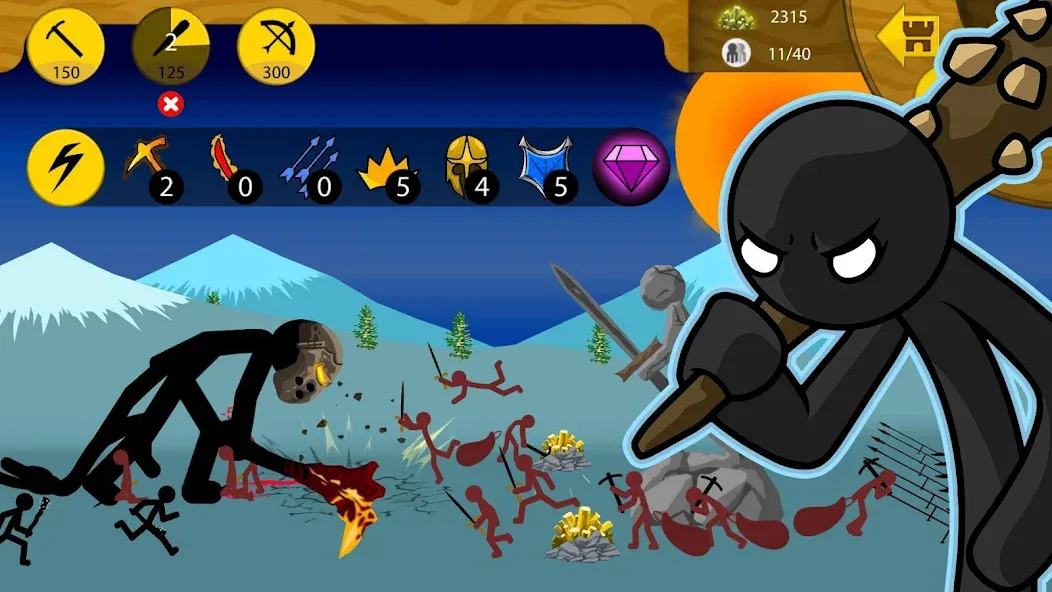 Взломанная Stick War: Legacy (Стик Вар)  [МОД Меню] — полная версия apk на Андроид screen 5