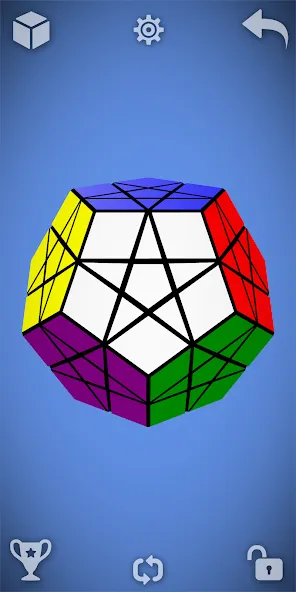 Скачать взлом Magic Cube Rubik Puzzle 3D  [МОД Меню] — полная версия apk на Андроид screen 3