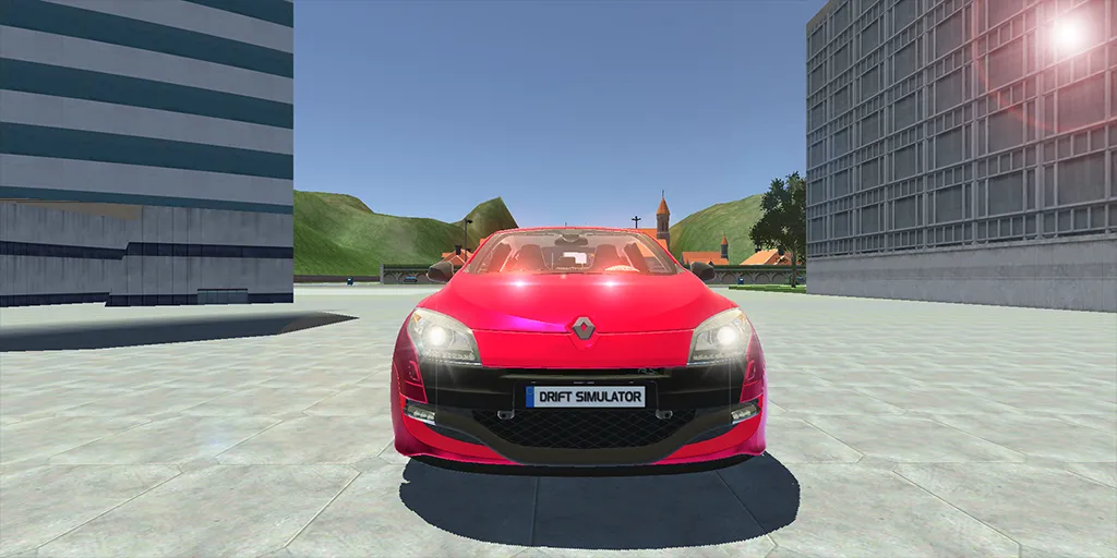 Скачать взлом Megane Drift Simulator (Мегане Дрифт Симулятор)  [МОД Меню] — полная версия apk на Андроид screen 2