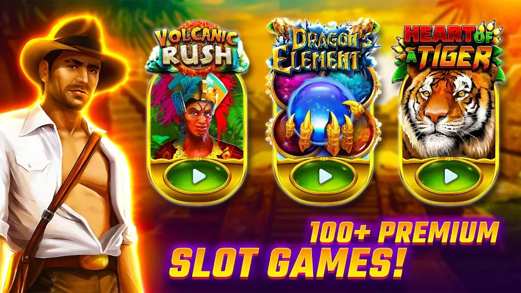 Скачать взлом Slots WOW Casino Slot Machine (Слотс ВОУ)  [МОД Mega Pack] — последняя версия apk на Андроид screen 2