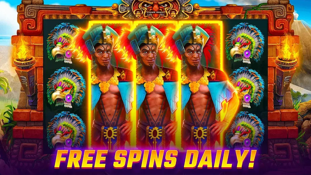 Скачать взлом Slots WOW Casino Slot Machine (Слотс ВОУ)  [МОД Mega Pack] — последняя версия apk на Андроид screen 3