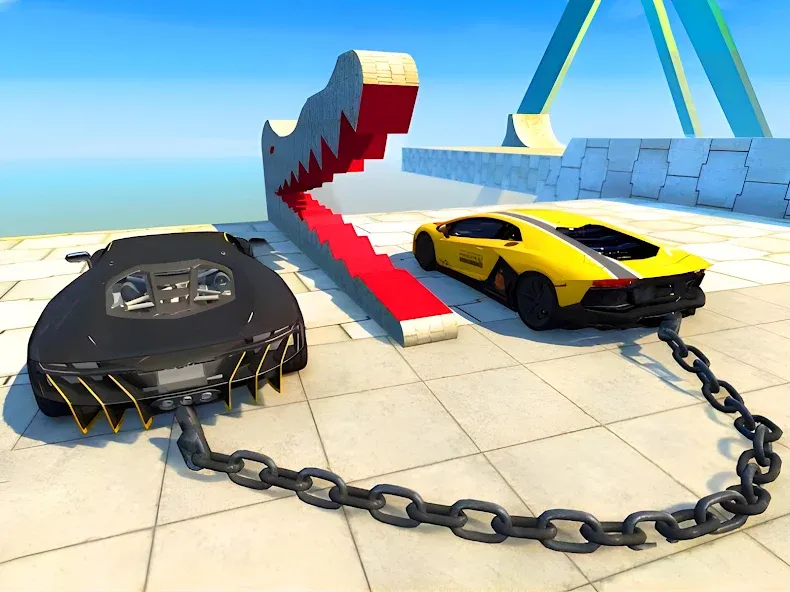 Взлом Stunt Car Crash (Стант Кар Краш)  [МОД Mega Pack] — полная версия apk на Андроид screen 5